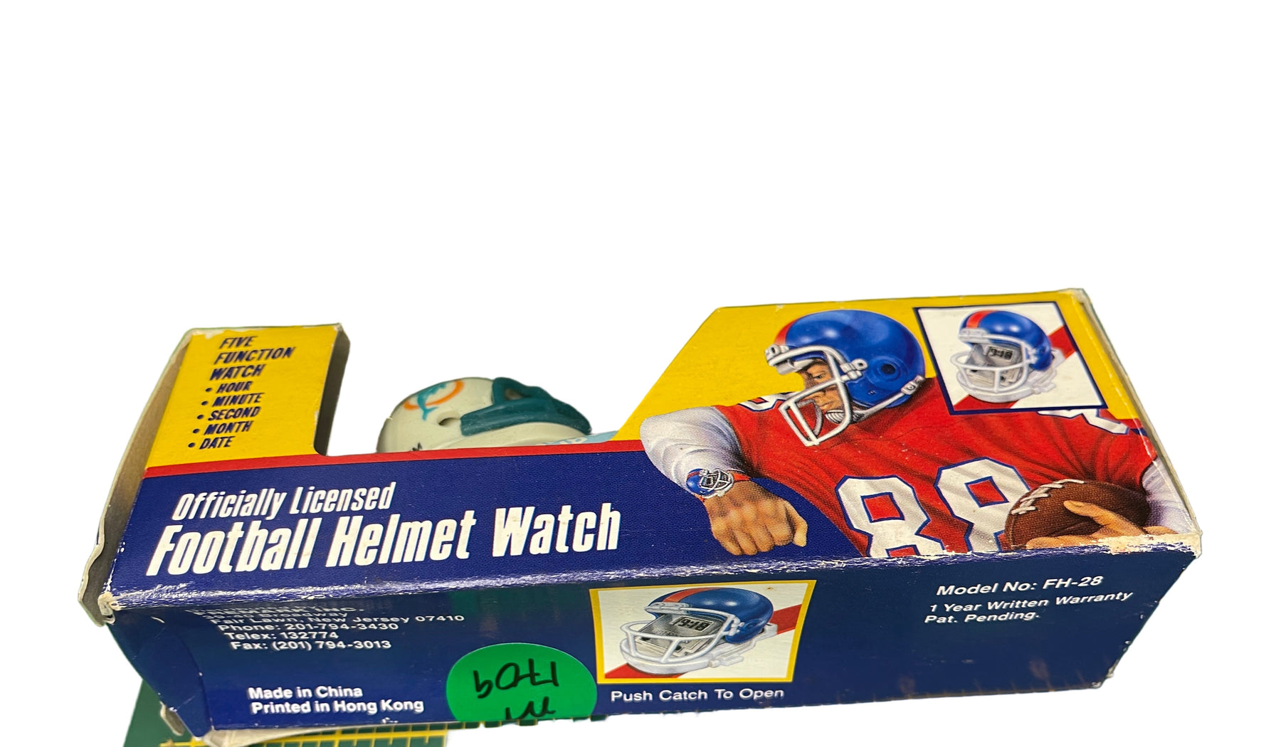 NFL Miami Dolphins Fremark Football Helmet Watch New in Package NWT RARE