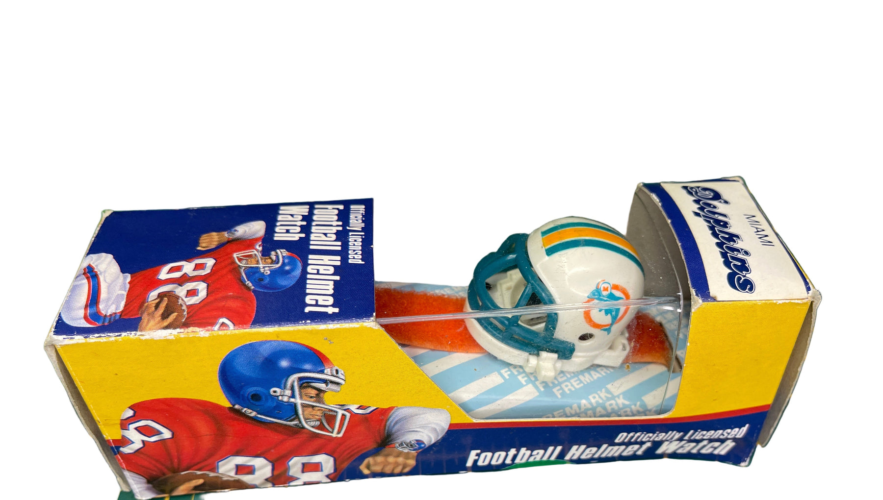 NFL Miami Dolphins Fremark Football Helmet Watch New in Package NWT RARE
