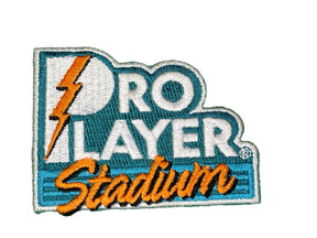 NFL Miami Dolphins Pro Player Stadium Iron-On Patch Vintage New NWT