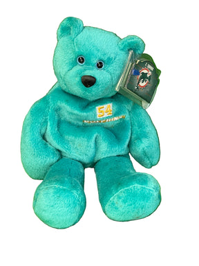 NFL Zach Thomas #54 Limited Treasures Pro Bears Beanie Cuddly Toy