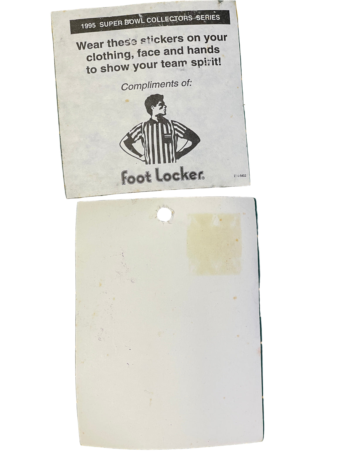 NFL San Diego Chargers San Francisco 49ers Super Bowl XXIX Sticker Lot Tattoos