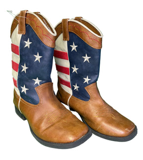 Wonder Nation American Flag Cowboy Boots Youth 3