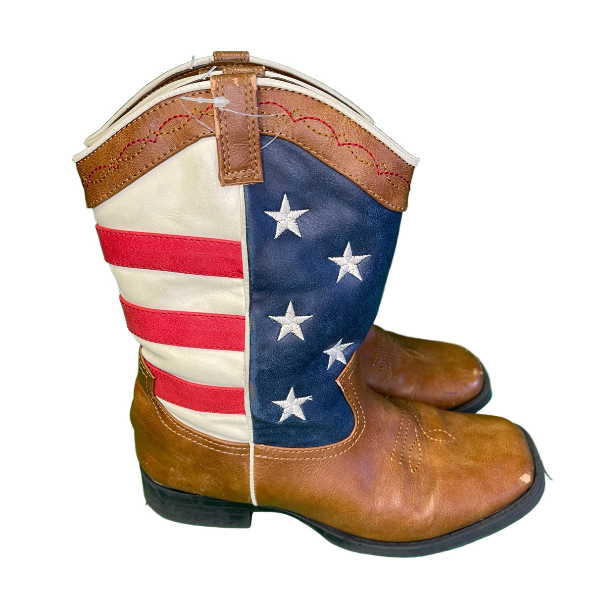 Wonder Nation American Flag Cowboy Boots Youth 3