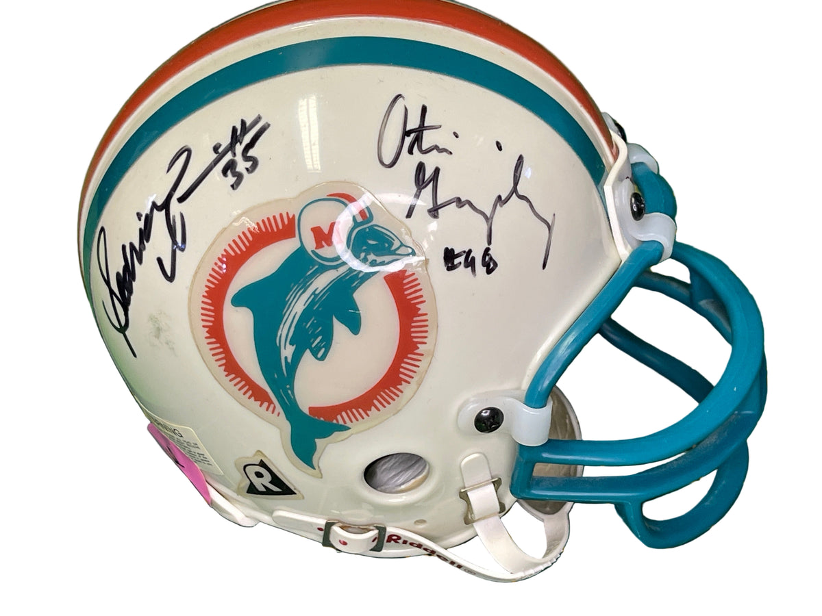 NFL Miami Dolphins Riddell Mini Helmet SIGNED AUTOGRAPHED