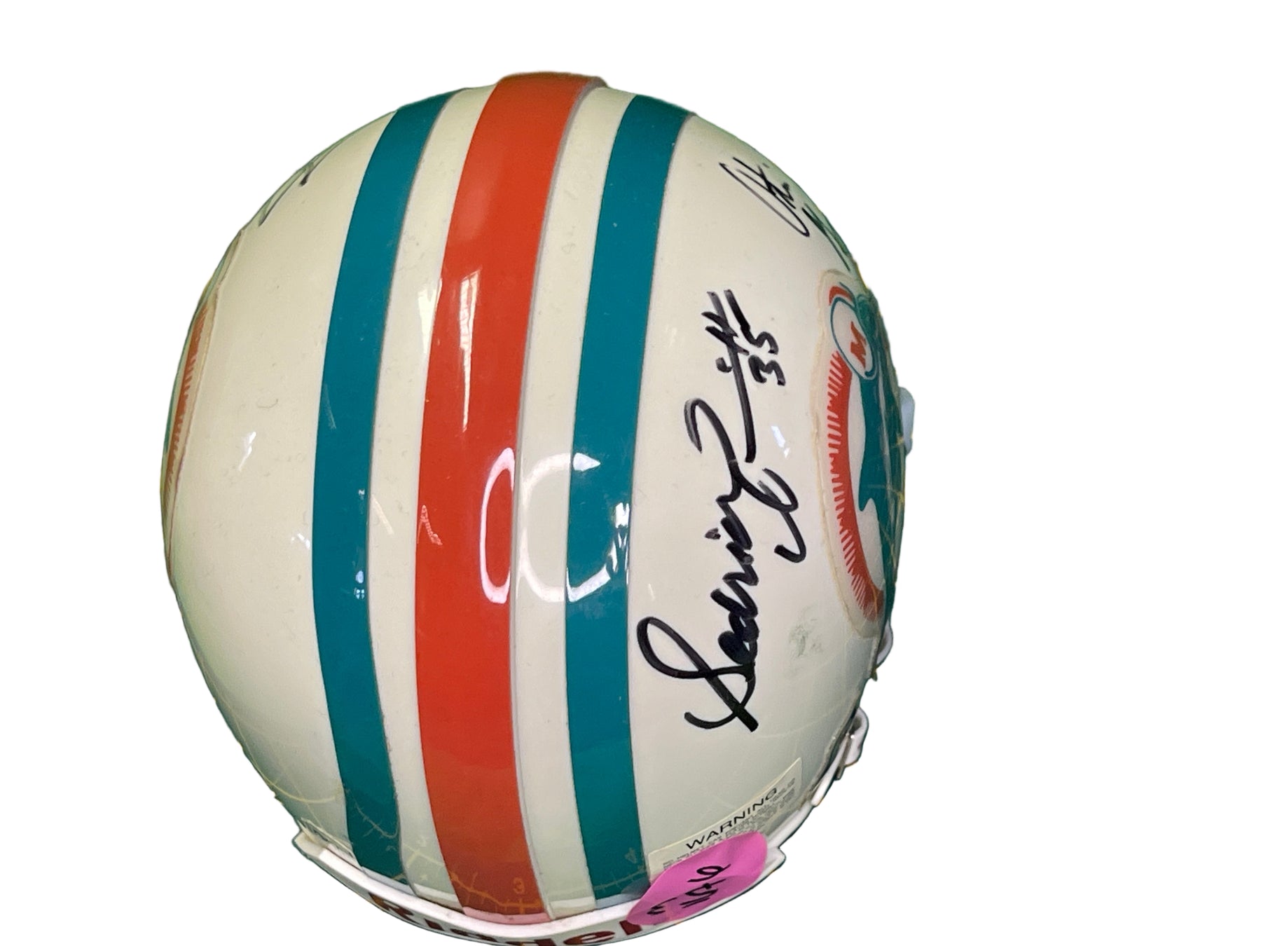 NFL Miami Dolphins Riddell Mini Helmet SIGNED AUTOGRAPHED