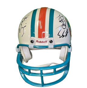 NFL Miami Dolphins Riddell Mini Helmet SIGNED AUTOGRAPHED