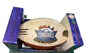 NFL Denver Broncos Super Bowl XXXIII Champions Commemorative Football New in Box NWT