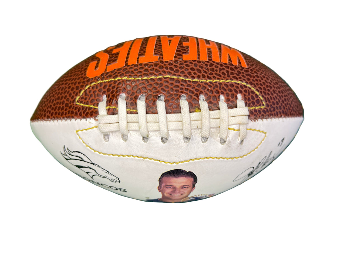 NFL Denver Broncos John Elway #7 Wheaties Mini Football