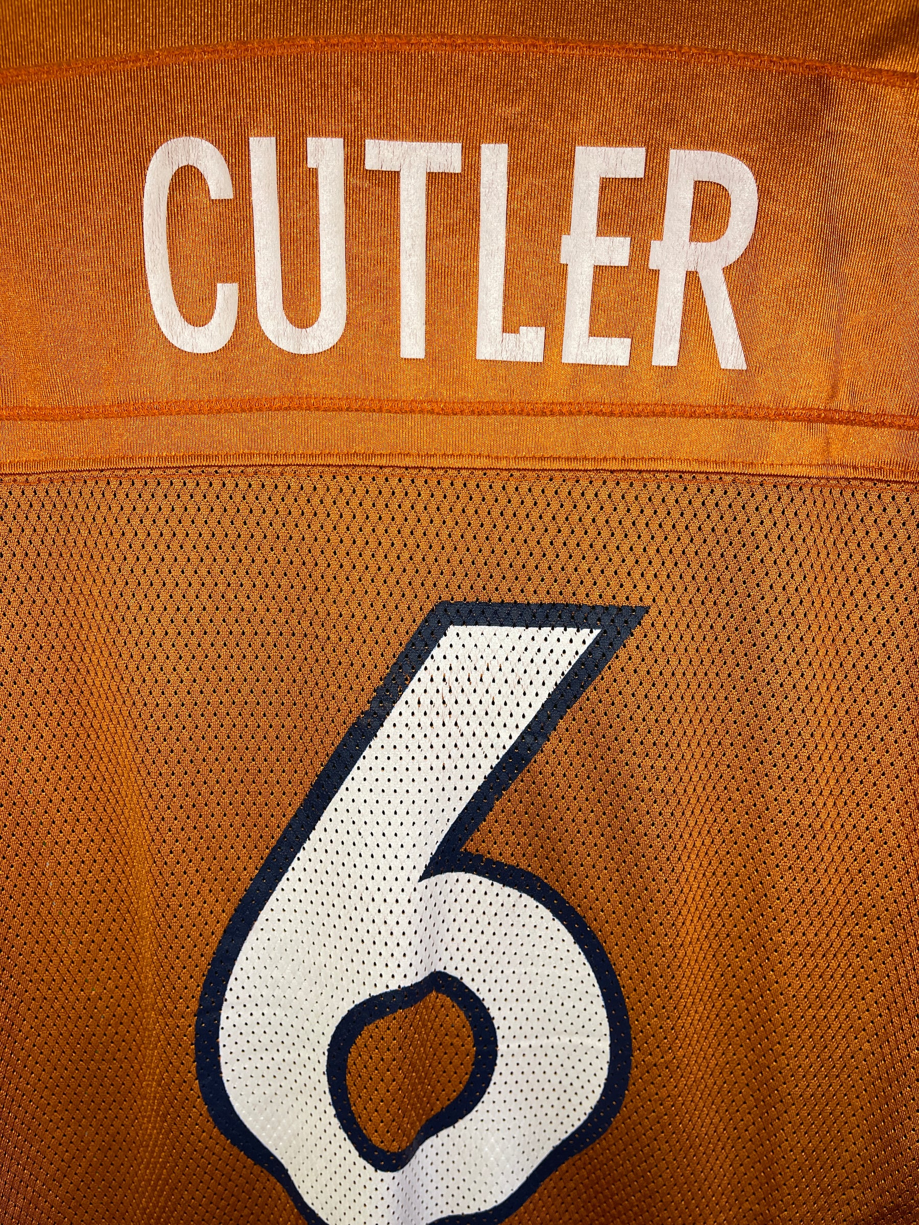 NFL Denver Broncos Jay Cutler #6 Reebok Jersey Men's Medium BARGAIN!