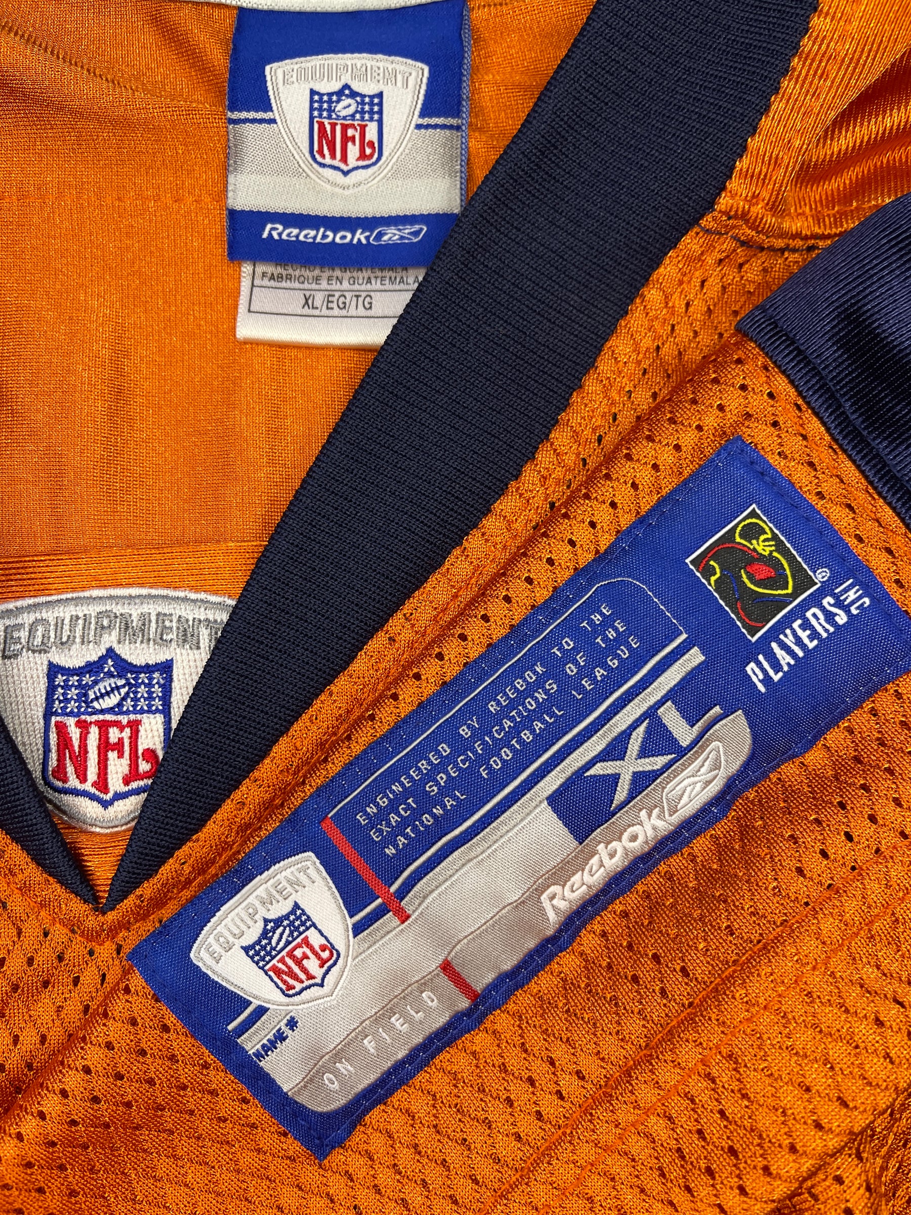 NFL Denver Broncos DJ Williams #55 Reebok Jersey Men's X-Large BARGAIN!