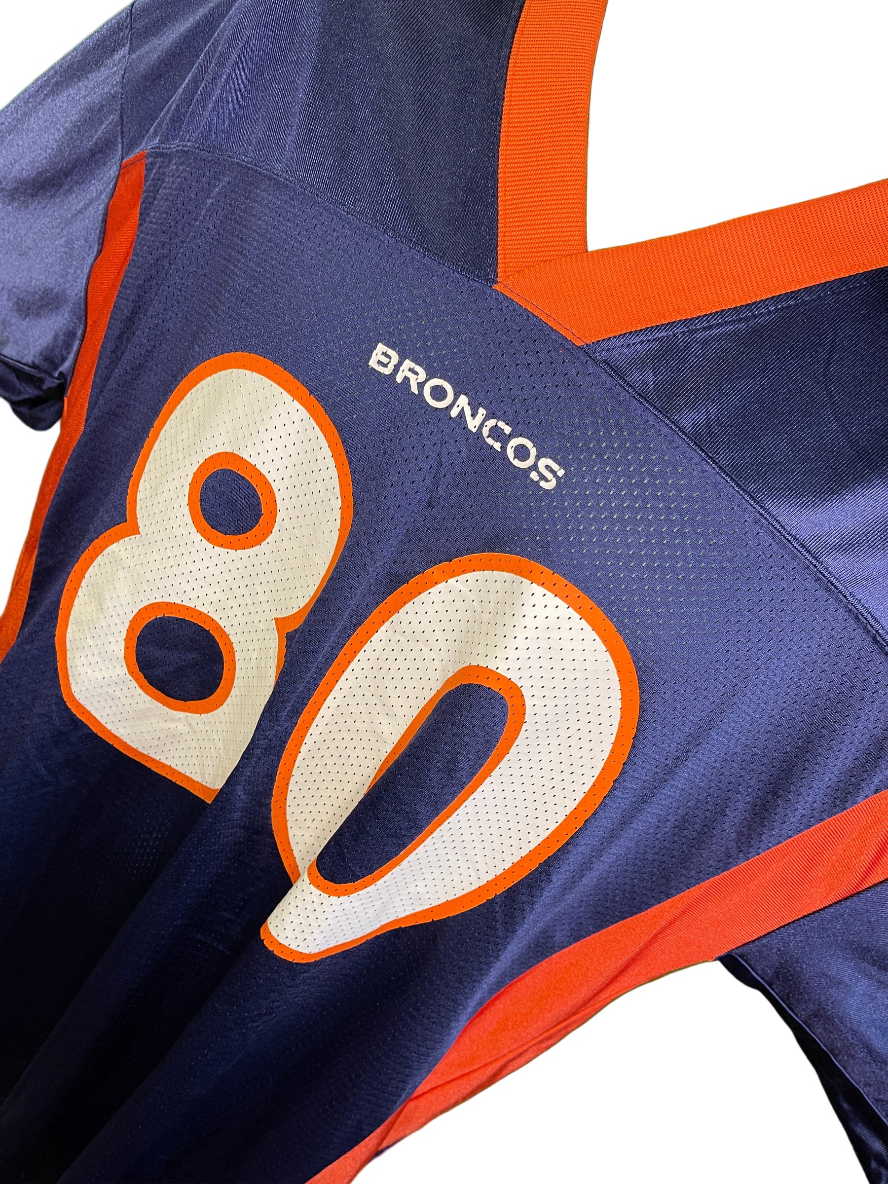 NFL Denver Broncos Rod Smith #80 Reebok Vintage Jersey X-Large