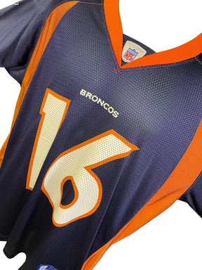 NFL Denver Broncos Jake Plummer #16 Reebok SIGNED Jersey Men's Large