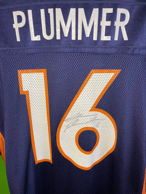 NFL Denver Broncos Jake Plummer #16 Reebok SIGNED Jersey Men's Large