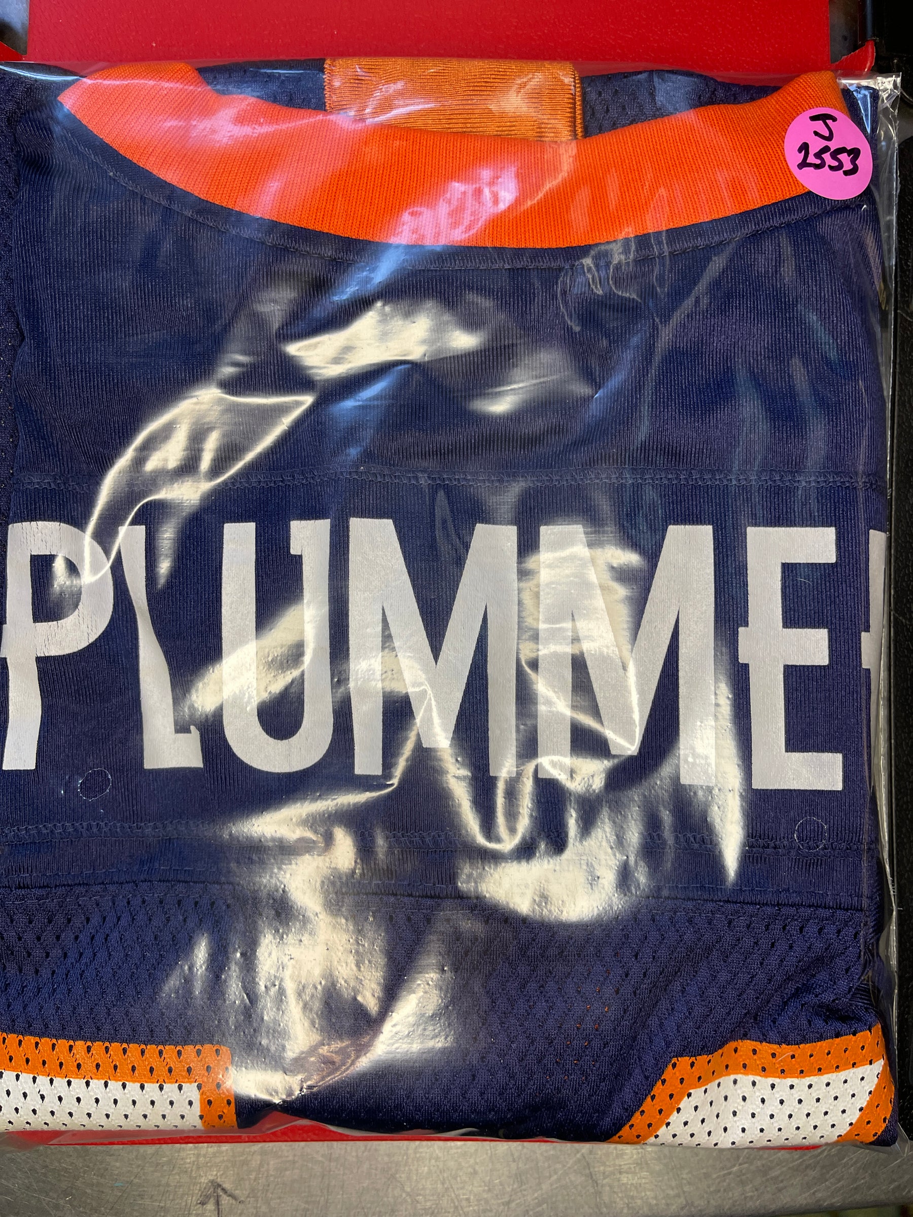 NFL Denver Broncos Jake Plummer #16 Reebok SIGNED Jersey Men's Large