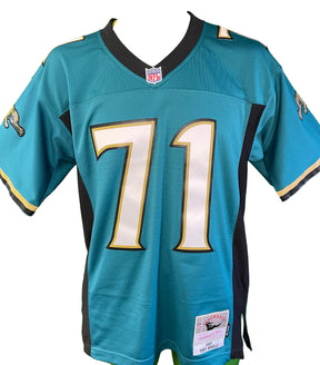 NFL Jacksonville Jaguars Tony Boselli #71 Mitchell & Ness Jersey Men's Small NWT