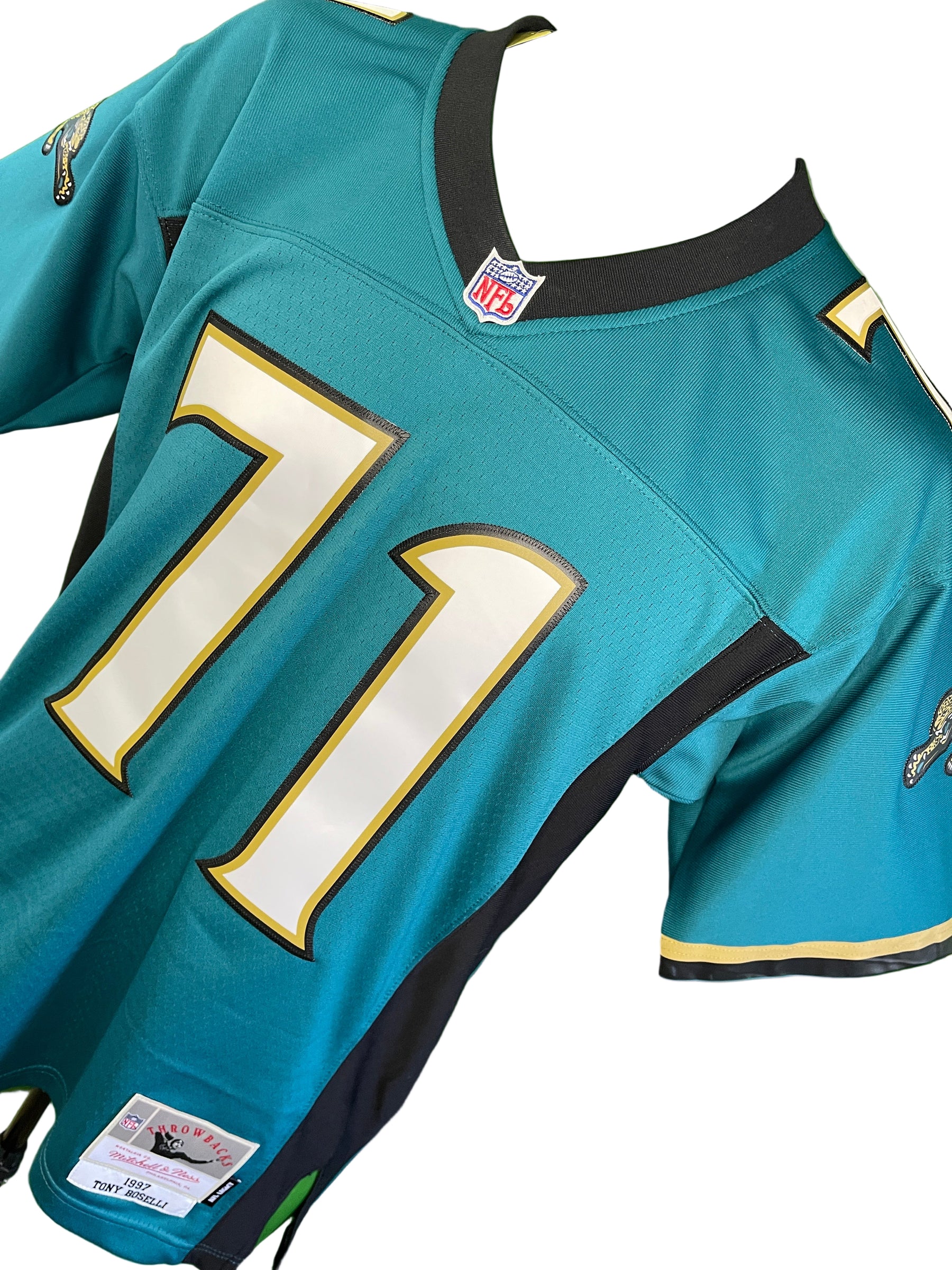 NFL Jacksonville Jaguars Tony Boselli #71 Mitchell & Ness Jersey Men's Small NWT