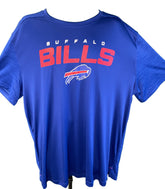NFL Buffalo Bills Wicking-Style T-Shirt Men's 3X-Large NWT