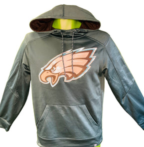 NFL Philadelphia Eagles Fanatics Funnel Neck Pullover Hoodie Men's Small NWT