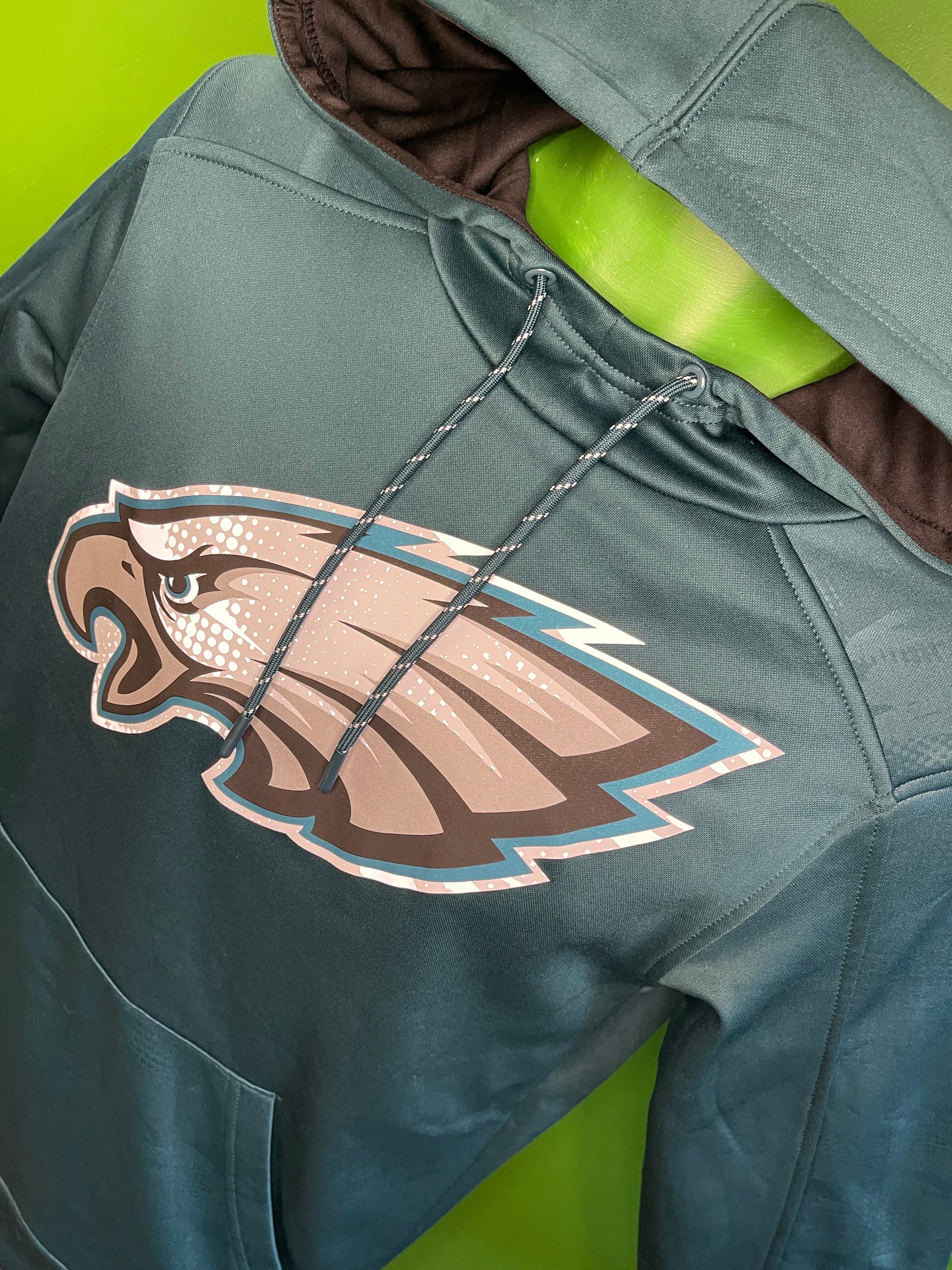 NFL Philadelphia Eagles Fanatics Funnel Neck Pullover Hoodie Men's Small NWT