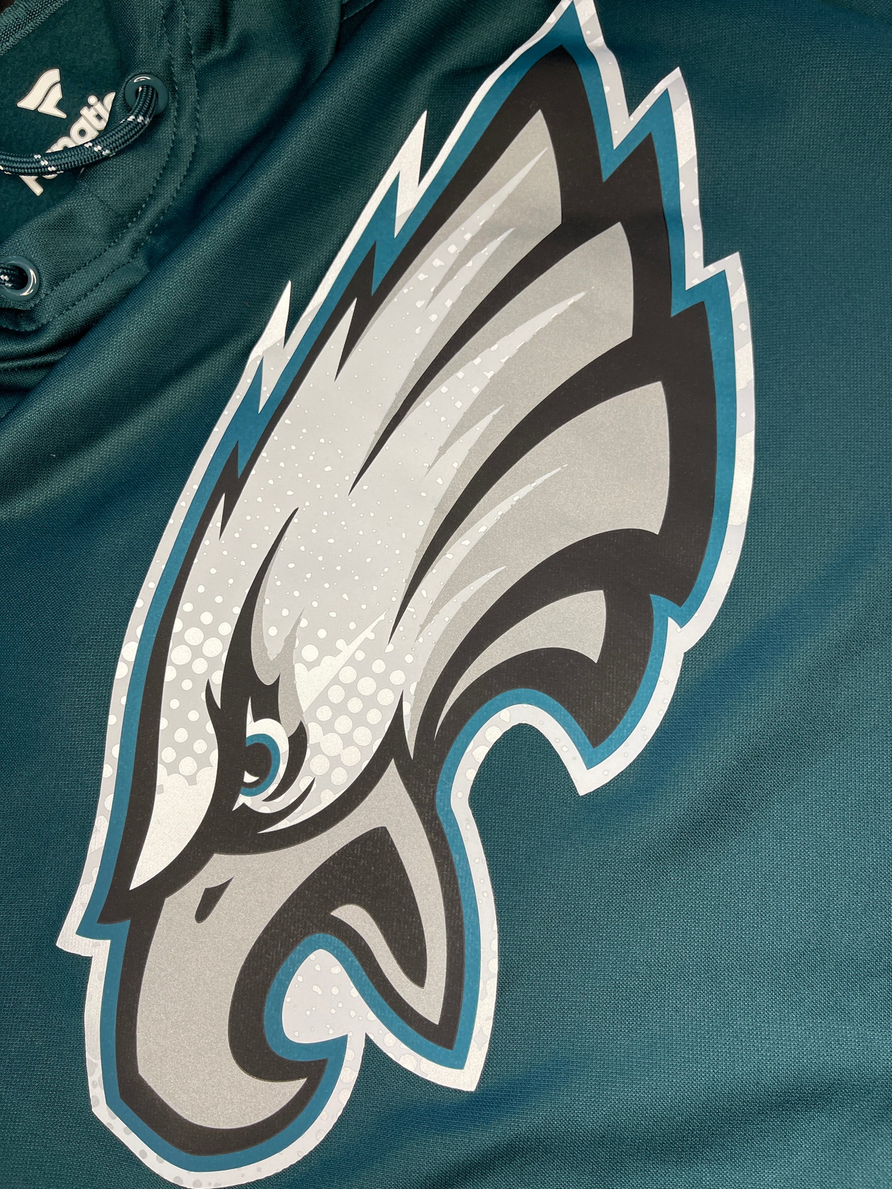 NFL Philadelphia Eagles Fanatics Funnel Neck Pullover Hoodie Men's Small NWT