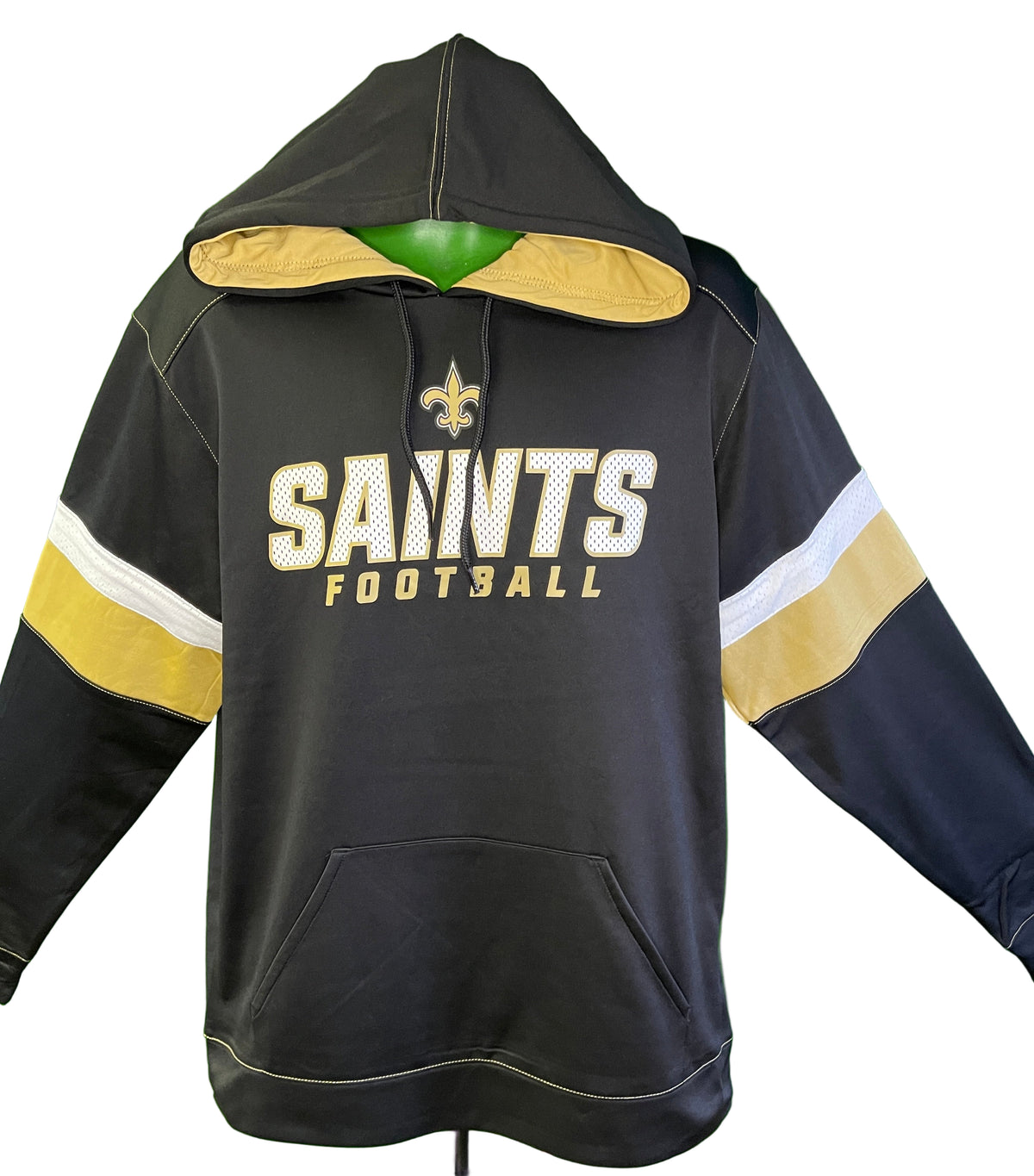 NFL New Orleans Saints Pullover Hoodie Men's Large Great Gift NWT