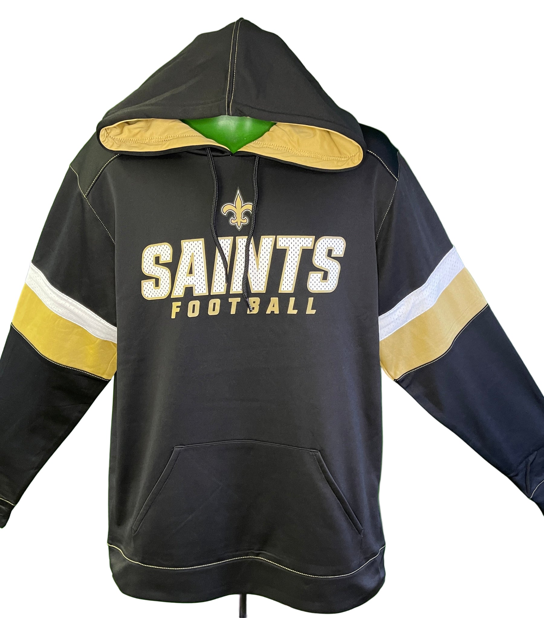 NFL New Orleans Saints Pullover Hoodie Men's Large Great Gift NWT