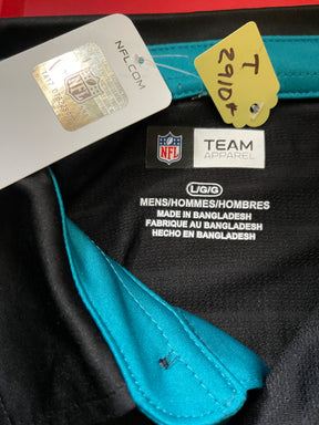 NFL Jacksonville Jaguars Black Polo Golf Shirt Men's Large NWT