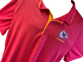 NFL Kansas City Chiefs Red Polo Golf Shirt Men's X-Large NWT