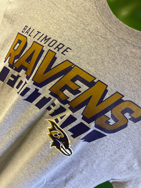 NFL Baltimore Ravens 100% Cotton Grey T-Shirt Men's X-Large NWT