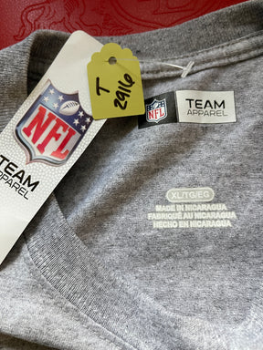 NFL Baltimore Ravens 100% Cotton Grey T-Shirt Men's X-Large NWT