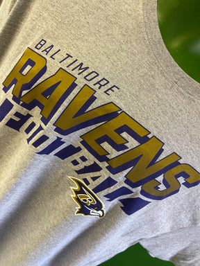 NFL Baltimore Ravens Grey Short Sleeve T-Shirt Men's Large NWT