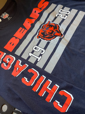 NFL Chicago Bears 100% Cotton L/S T-Shirt 1920 Big Patch Men's X-Large NWT