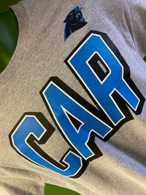 NFL Carolina Panthers Grey Short Sleeve T-Shirt Men's Medium NWT