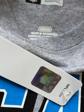 NFL Carolina Panthers Grey Short Sleeve T-Shirt Men's Medium NWT