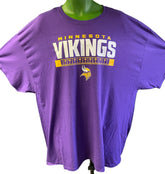 NFL Minnesota Vikings Purple Short Sleeve T-Shirt Men's 3X-Large