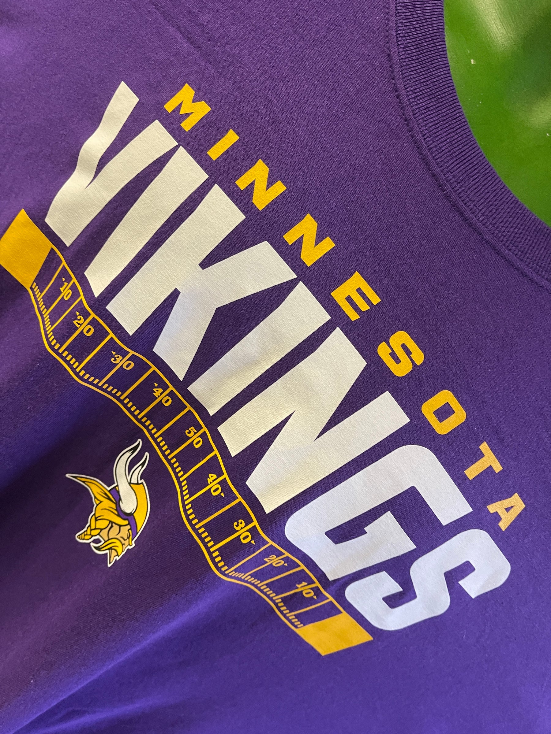 NFL Minnesota Vikings Purple Short Sleeve T-Shirt Men's 3X-Large
