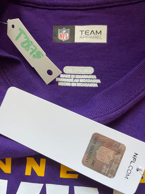 NFL Minnesota Vikings Purple Short Sleeve T-Shirt Men's 3X-Large