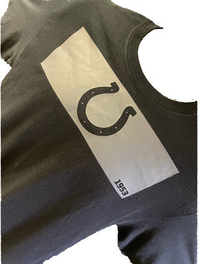 NFL Indianapolis Colts Black Short Sleeve T-Shirt Men's Medium NWT