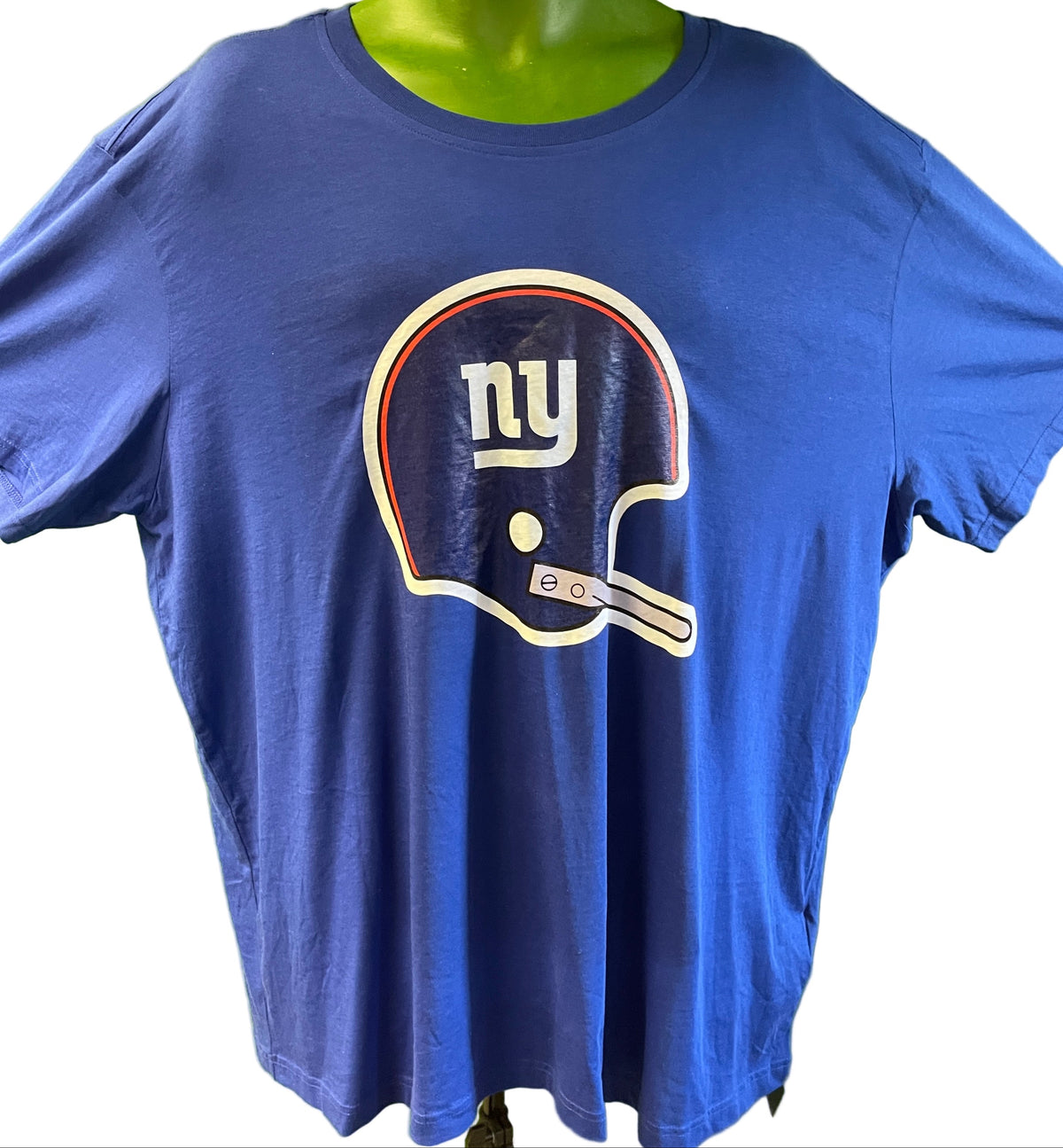 NFL New York Giants  Blue Large Logo T-Shirt Men's 3X-Large NWT