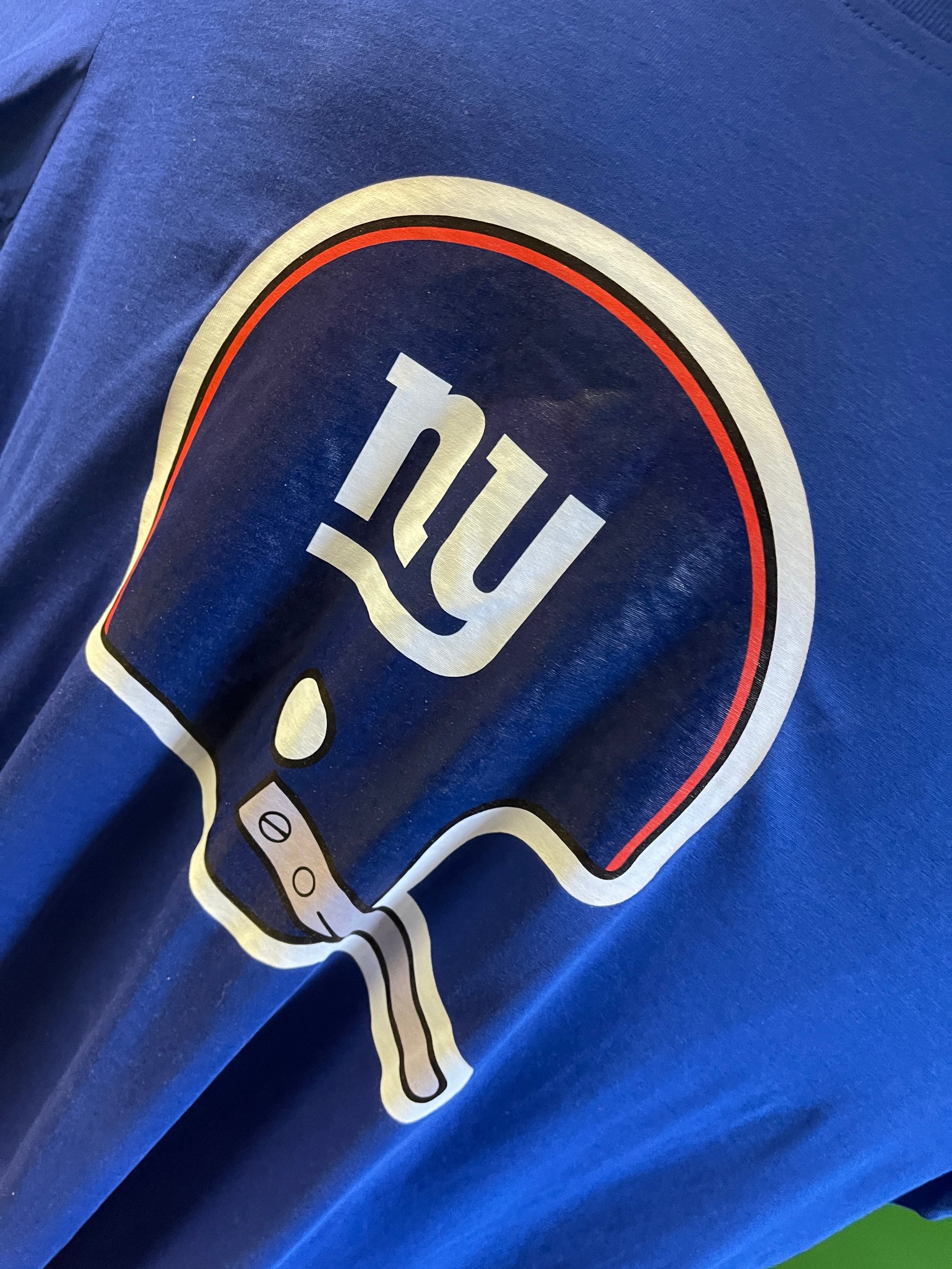 NFL New York Giants  Blue Large Logo T-Shirt Men's 3X-Large NWT