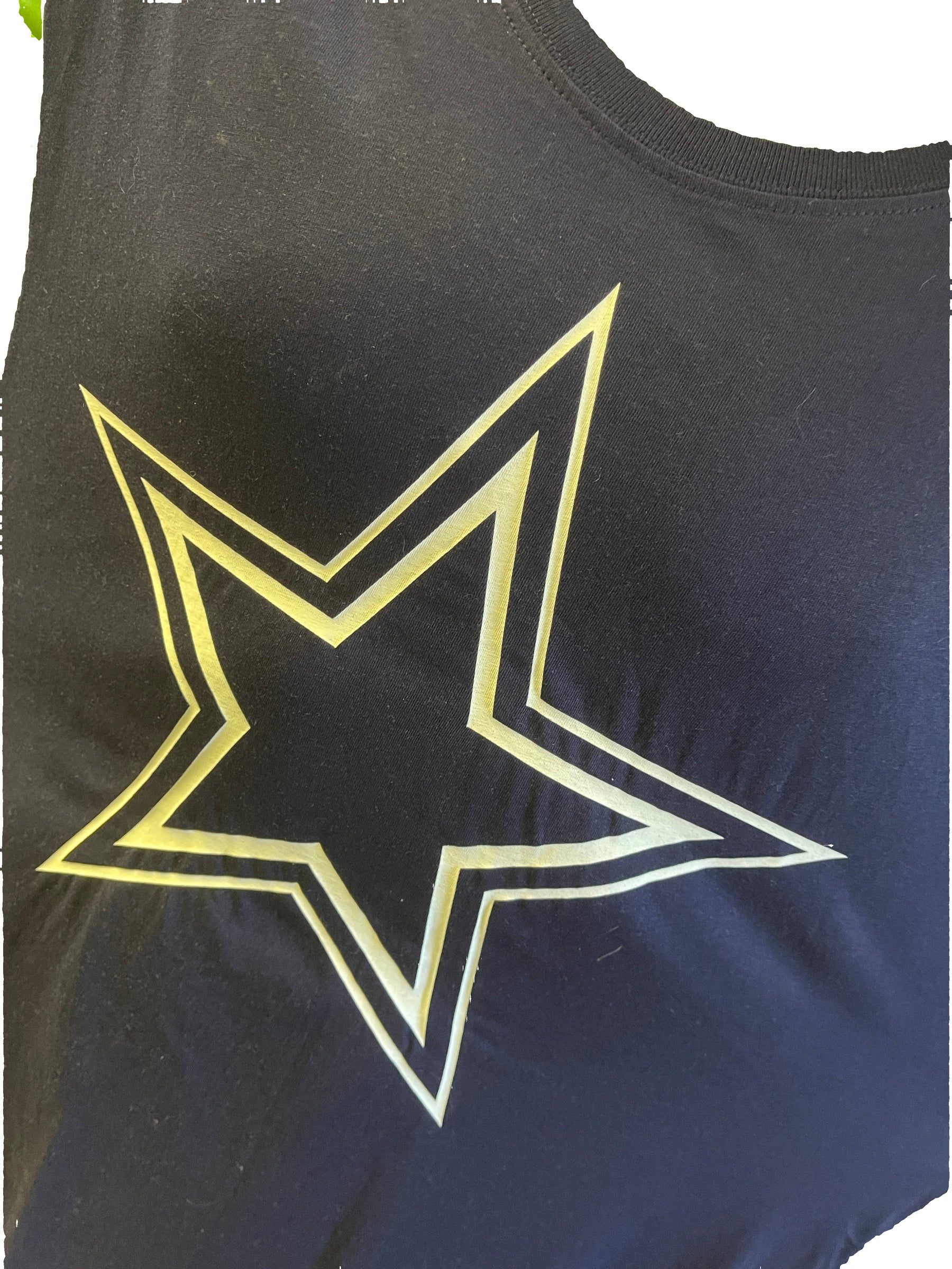 NFL Dallas Cowboys Dark Blue Tank Top/Vest Workout Men's X-Large NWT