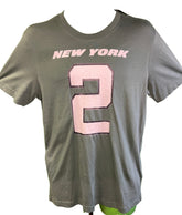 NFL New York Jets Zach Wilson #2 100% Cotton T-Shirt Men' s Medium NWT