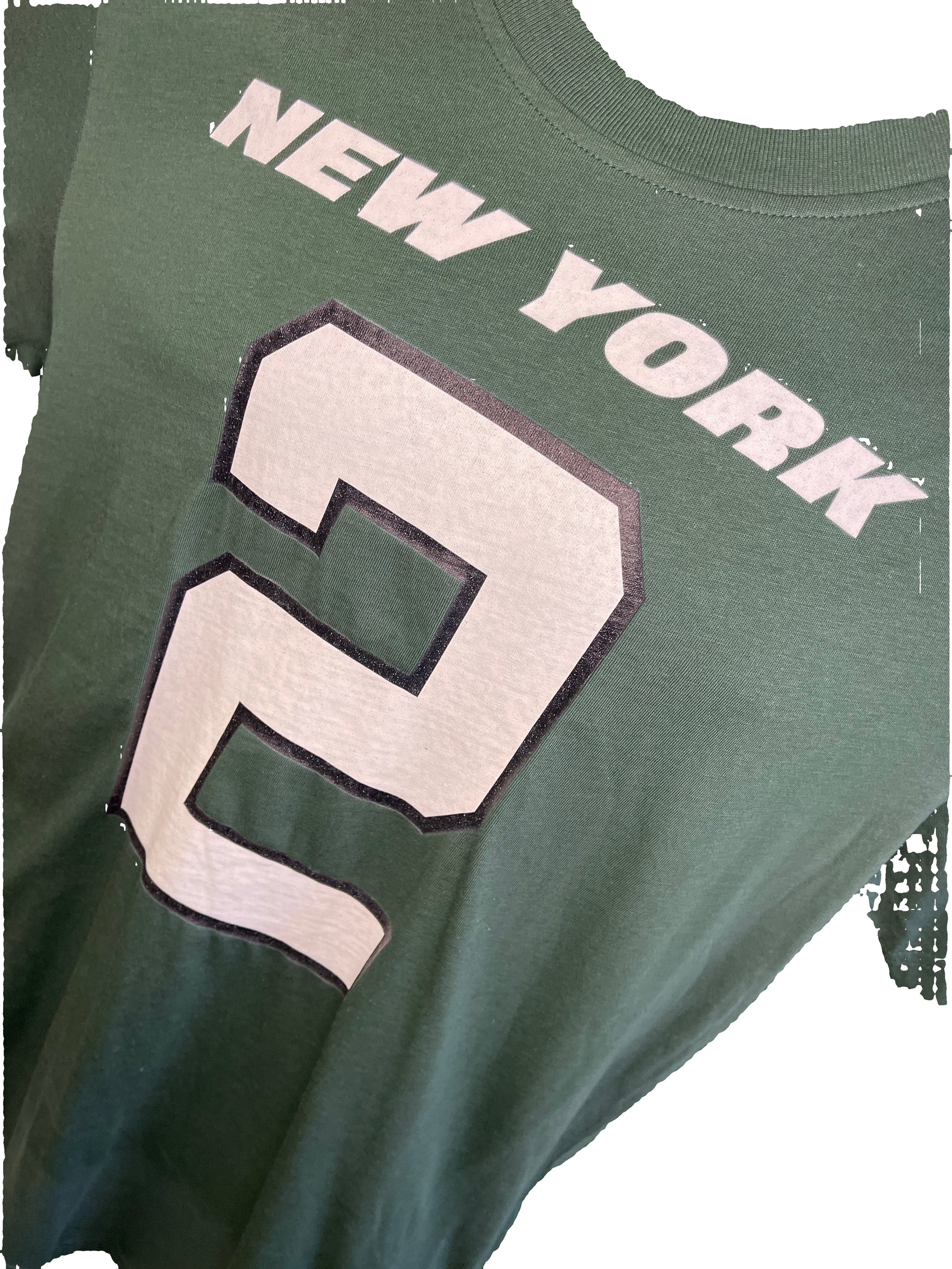 NFL New York Jets Zach Wilson #2 100% Cotton T-Shirt Men' s Medium NWT