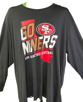 NFL San Francisco 49ers Go Niners State Pride L/S T-Shirt Men's 3X-Large NWT