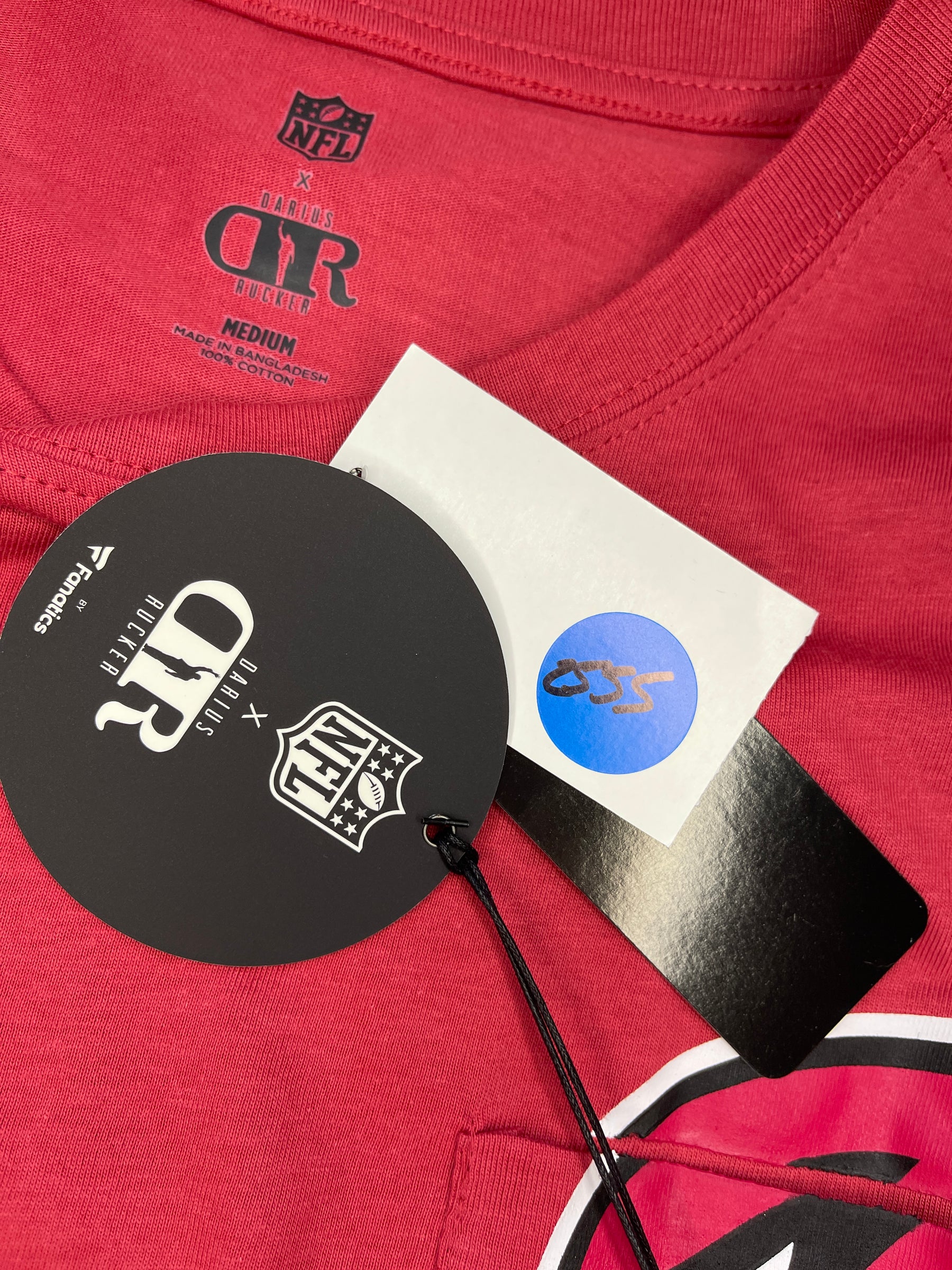 NFL Arizona Cardinals Darius Rucker L/S T-Shirt Men's Medium NWT