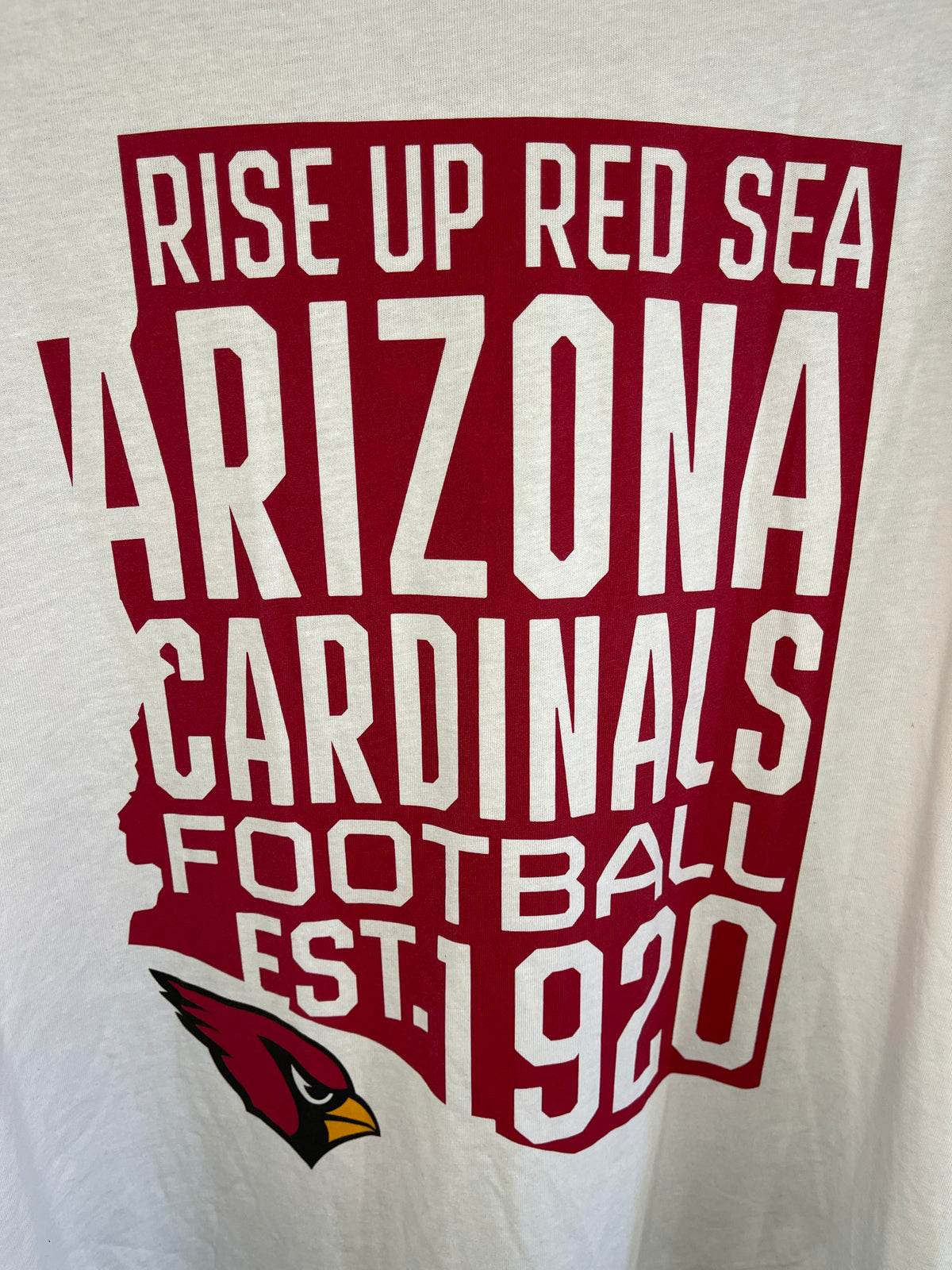 NFL Arizona Cardinals 100% Cotton T-Shirt Men's 3X-Large NWT
