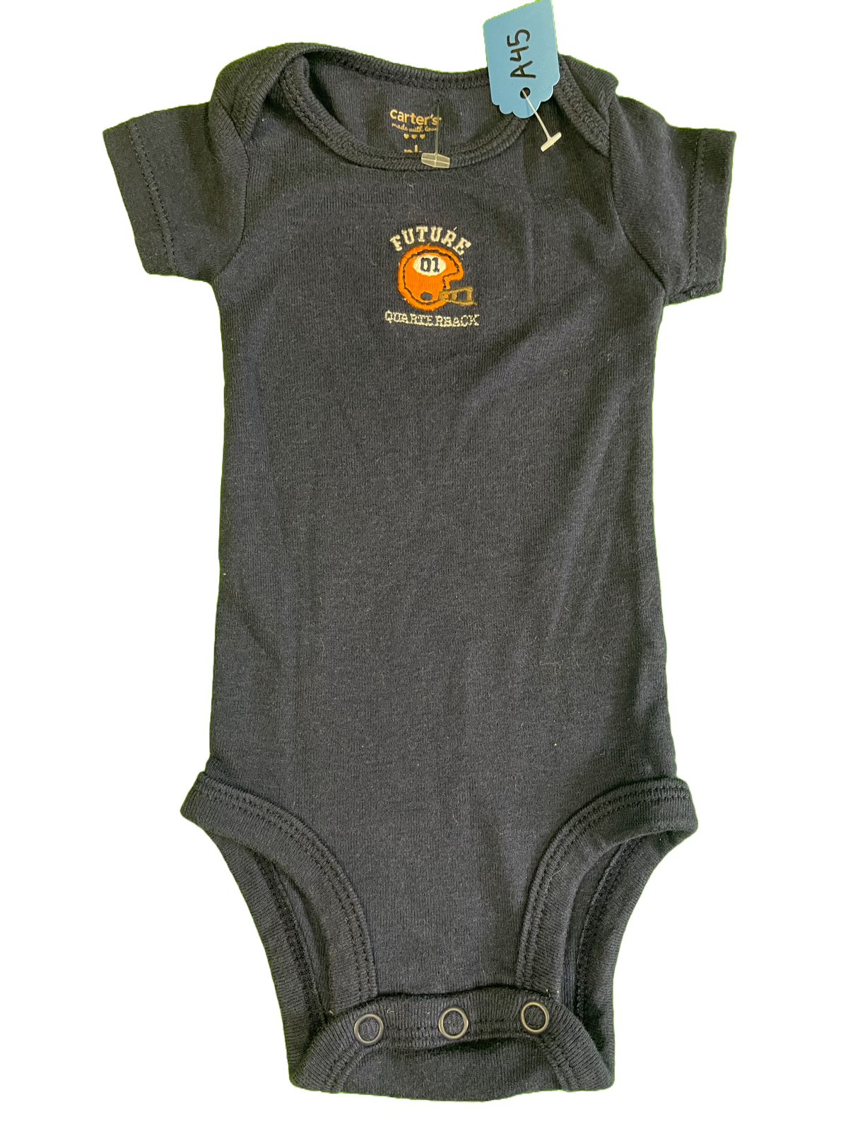 American Football "Future Quarterback" Bodysuit/Vest Infant Newborn