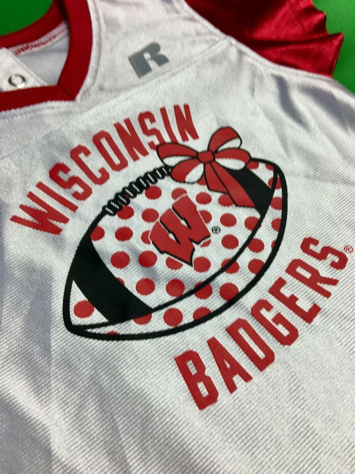 NCAA Wisconsin Badgers Russell Athletic Bodysuit/Vest 12 Months