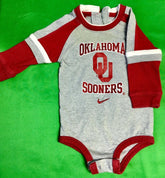 NCAA Oklahoma Sooners L/S Bodysuit/Vest 3-6 Months