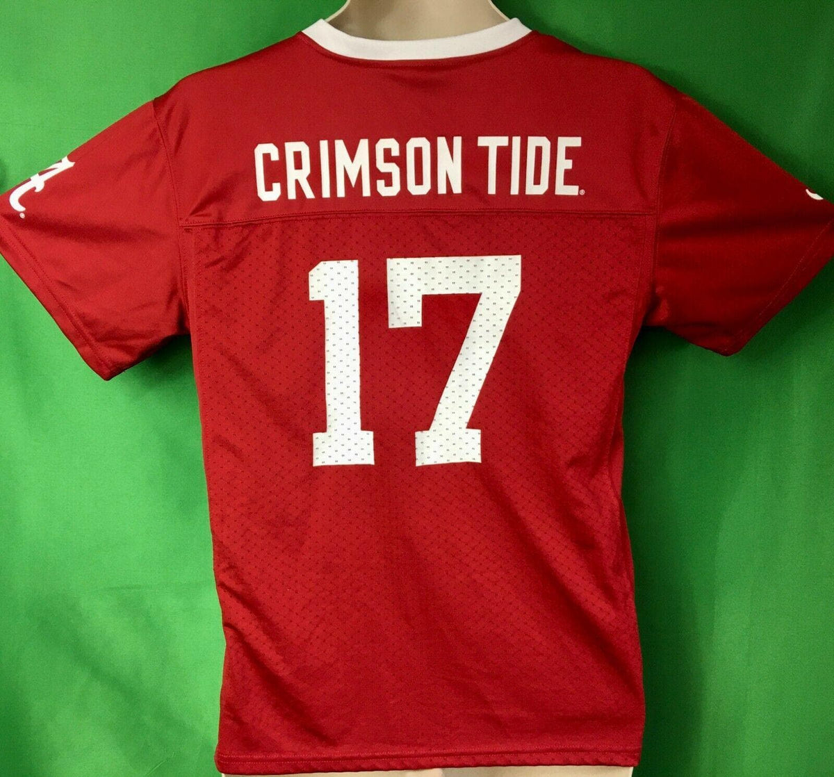 NCAA Alabama Crimson Tide #17 Jersey Youth Large 12-14